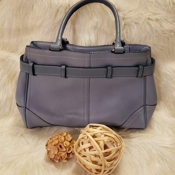 Coach Rare Hamptons Lilac Leather Tote Satchel